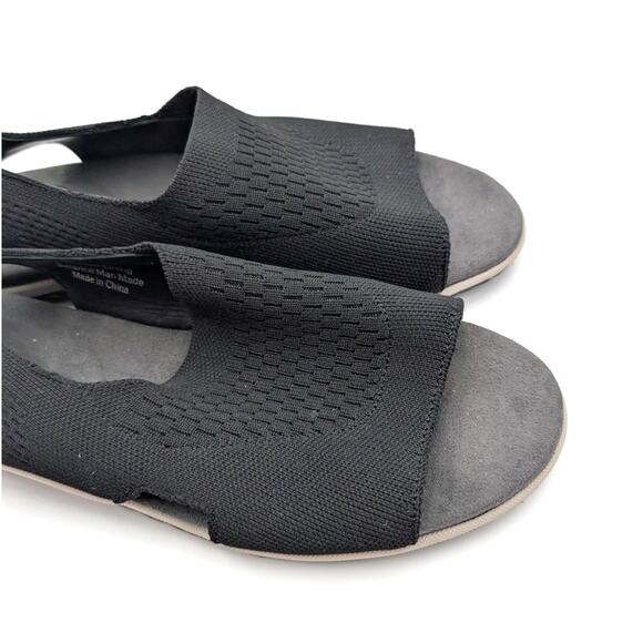 David Tate Mission Slingback Sandal Open Toe Women's Black Size US10.5M EU41 - Picture 11 of 11